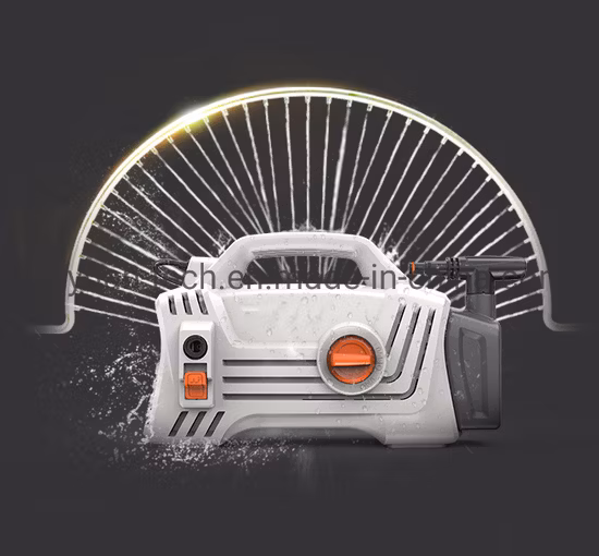 Vollautomatische Hochdruck-Hauswaschmaschine, 220 V, Multifunktions-Waschmaschine, Waschbürste, Autopumpe, Wasserpistole