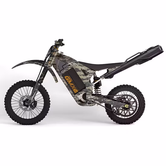 Elektrisches Rennmotorrad, True Sine Wave-Steuerung, 72 V, 10 kW, 120 km/h, 100 km Reichweite, 120 kg, bürstenlos und ohne Getriebe