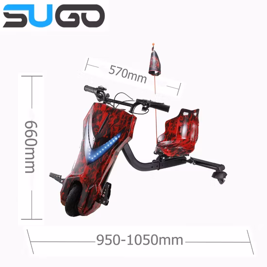 Heiße Verkäufe 3-Rad-Drift-Trikes-Autos für Kinder und Erwachsene Drift-Scooter