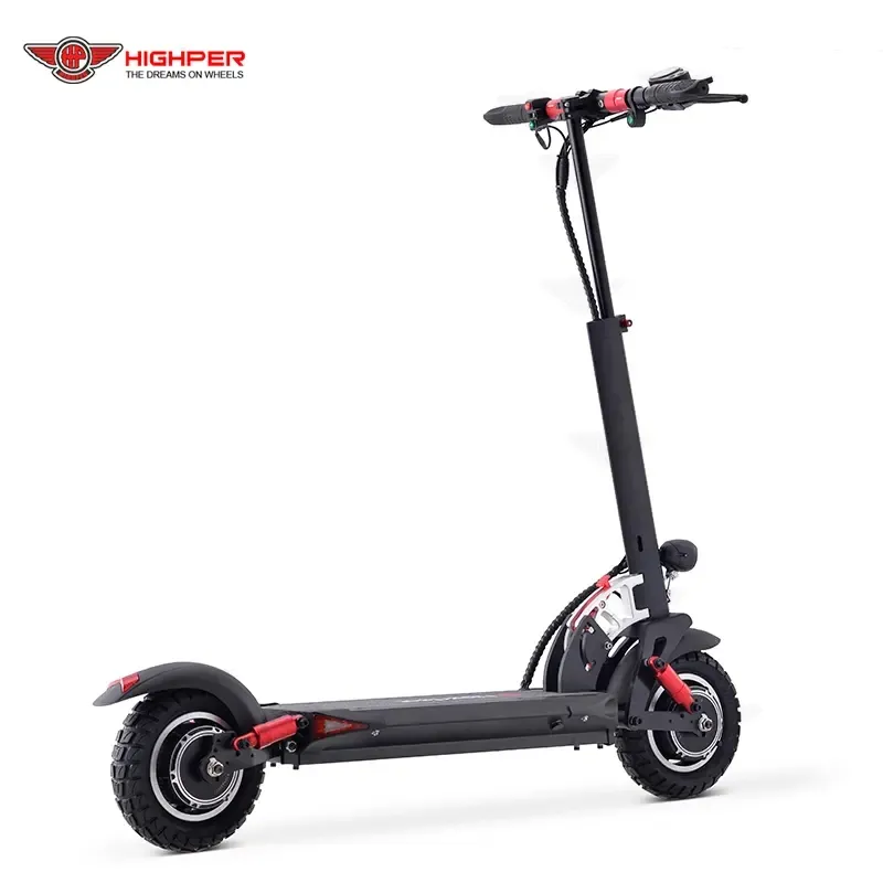 2023 Neuer zweirädriger klappbarer Tretroller Offroad-Elektroroller mit zwei Motoren