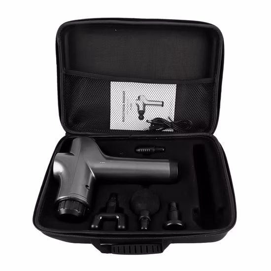 Handheld-Vibration, Sporttherapie, Körper, Nacken, Mini-Körpermassagegerät, Perkussion, rotierender Arm, heiß, kalt, erhitzter Kopf, Faszien, tiefes Gewebe, Muskelnachricht, Massagepistole